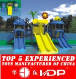 Children Playground Kids Outdoor Slides Machine (HD14-126A)
