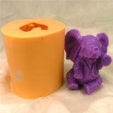 R0508 Elephant Animal Shape Candle Molds Silicone Decoration Craft Mould