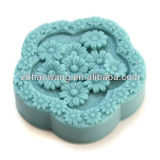 R1253 3D Flowers Shape Silicone Soap Mold Manufacturer