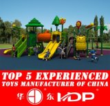 2015 Plastic Material and Outdoor Playground Type Kids Play Equipment Slides (HD15A-029A)