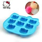 LFGB Approved Hello Kitty Silicone Ice Tube Tray Mould