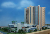 Architectural Scale Model, Plastic Residential Model Building (JW-45)