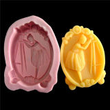 R0077 Ballet Girl Decorating Silicone Soap Mould