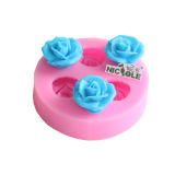 F0760 Flower Silicone Fondant Mold for Cake Decoration