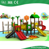 Hot Selling Kids Residential Plastic Outdoor Playground Equipment