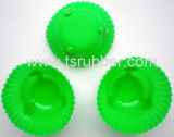 Flower Shaped Silicone Cake Mold-Light Green