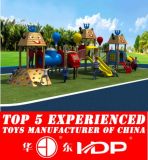 Wood Playground Children Slide Plastic Toy (HD14-129B)