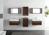 PVC / Solid Wood Bathroom Vanity Cabinets for Sanitary Ware