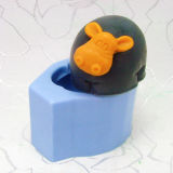 H0096 Cow Year Cartoon Animal Silicone Soap Candle Mold