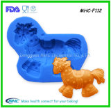 Animal Series 3D Horse Pattern Silicone Fondant Mold