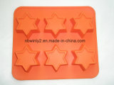 6 Holes Star Silicone Mold (WLS3026)