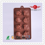 Brown Car Shaped Silicone Cake Mould