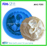 Mhc Best Selling 3D Baby Angle Silicone Fondant Molds for Cake Decoration
