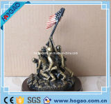 Polyresin United States Navy Flag Figurine Souvenir
