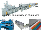 PP/PE/PC/PVC Hollow Cross Section Plate Extrusion Line