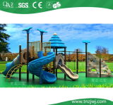 2014 New Design Nigeria Playground Plastic Spiral Slide