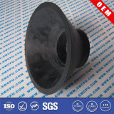 Black Flat Rubber Flexible Suction Cup Hook (SWCPU-R-S698)