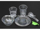 Plastic Injection Mould for a Set of Plastic Tableware Mould
