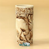 Lz0126 Pillar Silicone Candle Mold Elephant Design Decorative Craft Silicon Mould