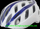 Adult Helmet CE Helmet Riding Helmet in-Mold Helmet Bt-100 White/Blue