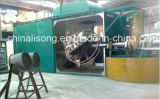 Turret Type Rotomolding Machine for Making Water Barriers