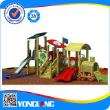 Hot Selling ISO, GS Proved Factory Price with Tube Slide Wooden Playground in Playground