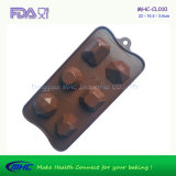 Six Shape Silicon Mold for Chocolate
