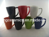 11oz Square Bottom Mug, Ceramic Mug