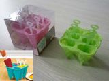 Silicone 6 Moulds Ice Lolly Maker