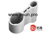 Powder Coated Industrial Aluminum Extrusion for Electric Products (EP079)