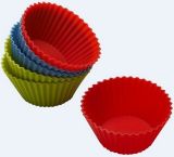 Silicone Round Cake Cup & Cake Mould &Bakeware FDA/LFGB (SY6602)