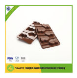 DIY Heart Lollipop Shaped Silicone Chocolate Fondant Mold / Cake Mold (FDA, LFGB, SGS approved)