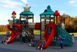 Outdoor Children Playground Slide Park Amusement Equipment