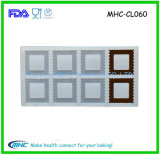 Transparent Square Food Grade Silicone Chocolate Moulds