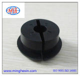 Black Plastic Nylon Round Injection Part with ISO SGS