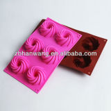 B0111 Silicone Mold for Cookies Round Silicon Mould for Chocolate Bread Biscuit Making