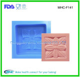 Wholesale Embossing Leaves Pattern Handmade Soap Silicone Mould by China Factory