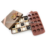 Silicone Rubber Chocolate Mould Cake Mould Flower Moulds for Cake Silicone Mould Tray B0138