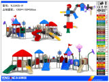 Nature Favor Style Outdoor Playground Type Cute Children Creches Playground Slide