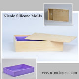 Large Soap Mold Silicone Rubber Soap Mould Loaf Soap Molds Nicole Rectangle Mould D0001