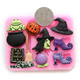 F0603 Fondant Cake Silicone Molds for Halloween
