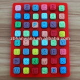 B0099 Silicone Letter Chocolate Mold