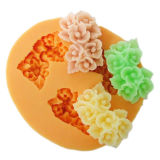 Silicone Flower Cake Decoration Mold, DIY Fondant Cake Tools Resin Mold, Clays Mold (F0046)