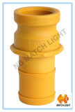 Injection Molding Nylon Grooved Plastic Camlock Fittings (Adapter type E)