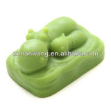 3D Cute Hippo Silicone Rubber Soap Molds R1252