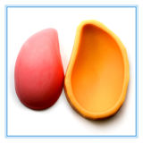 R1077 Mango Shape Fruit Soap Mold 100% Food Grade Silicone Mould