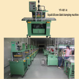 Silicone Logo Label Tag Sticking Machine for Hat