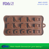 Number Shape Silicone Chocolate Mould