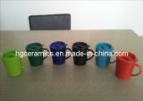 Ceramic Mug with Plastic Lid