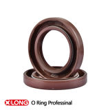 Double Lips FPM Brown Oil Seal for Motorcycle